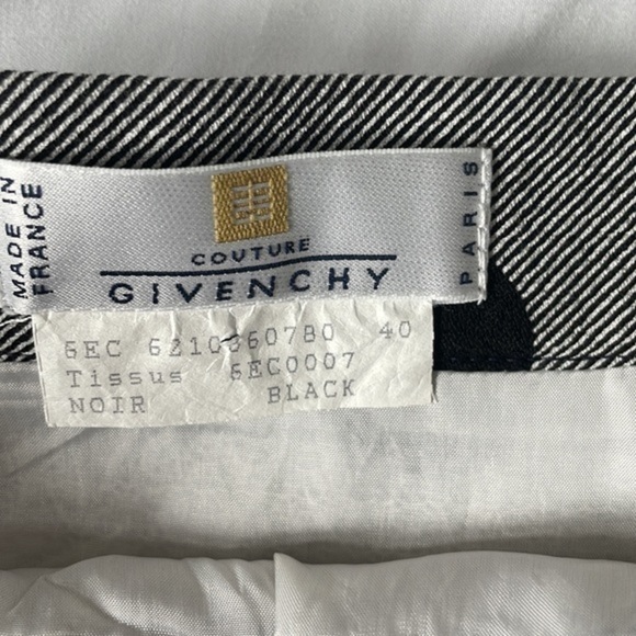 Authentic Vintage Givenchy polka dot skirt suit - Picture 4 of 14